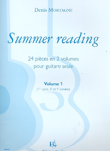 Summer Reading vol.1 pour guitare&nbsp;&nbsp;&nbsp;&nbsp;