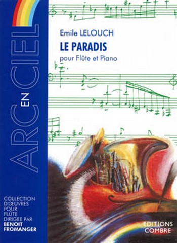LELOUCH Emile&nbsp;&nbsp;Le Paradis&nbsp;&nbsp;flûte et piano Partition