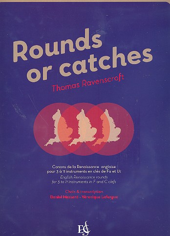 Rounds or Catches for 3-11 instruments&nbsp;&nbsp;in F and C clefs&nbsp;&nbsp;score