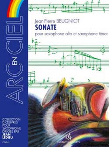BEUGNIOT Jean-Pierre&nbsp;&nbsp;Sonate&nbsp;&nbsp;2 saxophones alto et ténor Partition