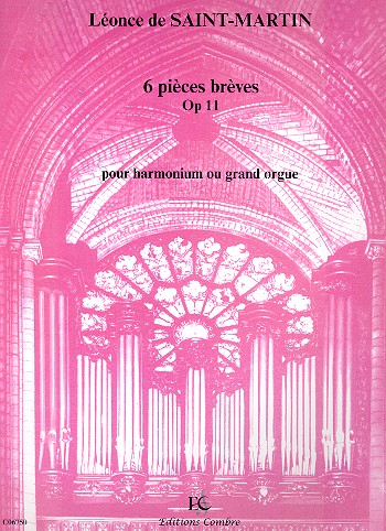 6 Pièces brèves op.11&nbsp;&nbsp;pour harmonium ou grand orgue&nbsp;&nbsp;