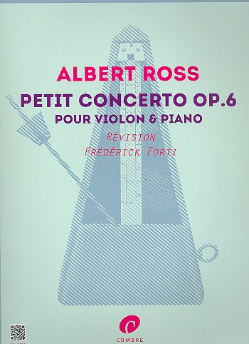 Petit concerto op.6&nbsp;&nbsp;pour violon et piano&nbsp;&nbsp;
