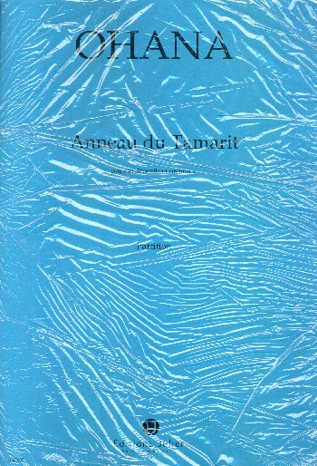 Anneau du Tamarit  pour violoncelle et orchestre  partition