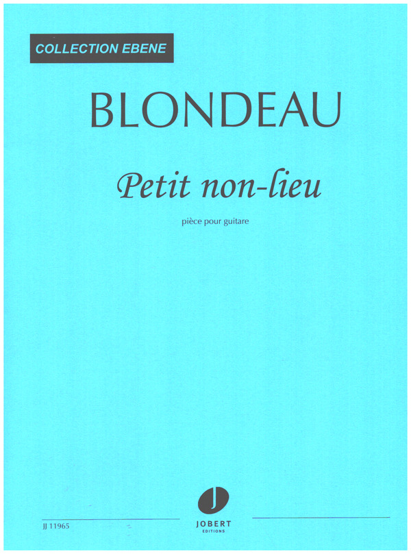 Petit non-lieu  pour guitare  