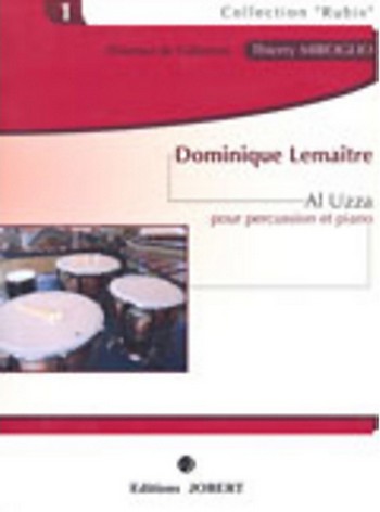 LEMAITRE Dominique Al Uzza&nbsp;&nbsp;duo pour percussion et piano&nbsp;&nbsp;Partition