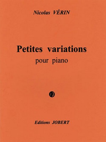 VERIN Nicolas Petites variations&nbsp;&nbsp;piano&nbsp;&nbsp;Partition