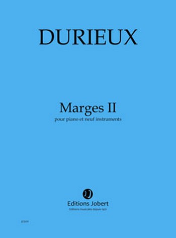 DURIEUX Frédéric Marges II  piano et 9 instruments  Partition