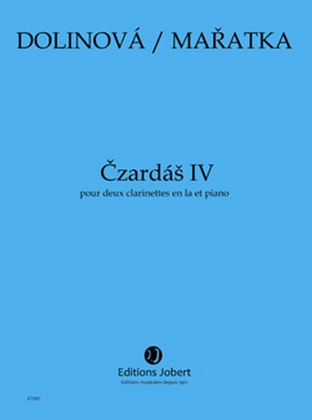Czardas no.4  pour 2 clarinettes (en la) et piano  partition et parties