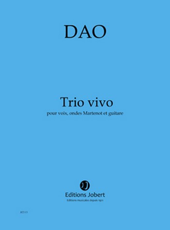 DAO Trio vivo  voix, ondes Martenot et guitare  Partition