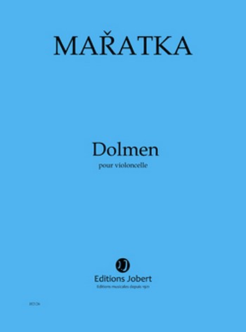 MARATKA Krystof Dolmen&nbsp;&nbsp;violoncelle&nbsp;&nbsp;Partition