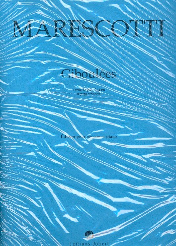 Giboulées  pour basson et petit orchestre  pour basson et piano