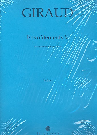 Envoûtements 5 pour guitare et  quatuor à cordes  parties