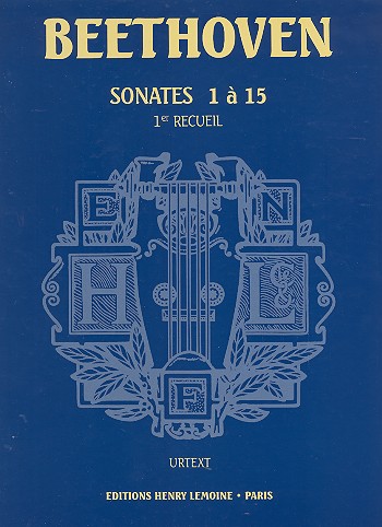 Sonates vol.1 (nos.1-15) pour piano&nbsp;&nbsp;Urtext&nbsp;&nbsp;
