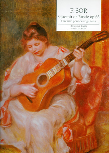 Souvenir de Russie op.63&nbsp;&nbsp;Fantaisie pour 2 guitares&nbsp;&nbsp;