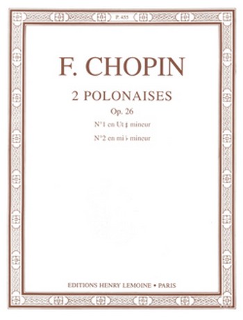 2 Polonaises op.26  pour piano  