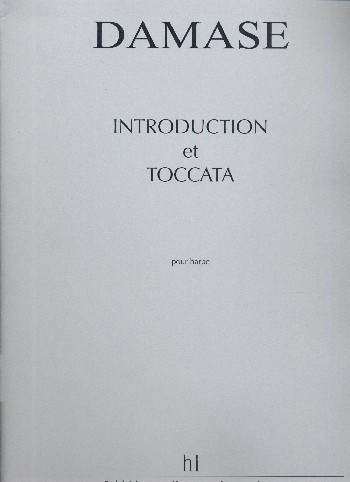 Introduction et toccata&nbsp;&nbsp;pour harpe&nbsp;&nbsp;