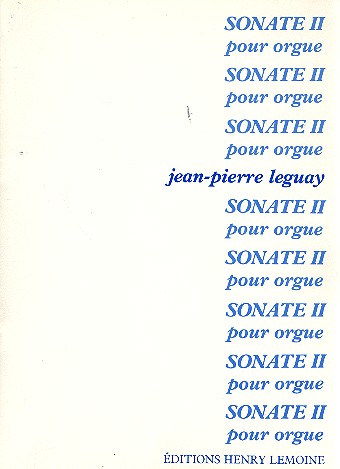 Sonate no.2&nbsp;&nbsp;pour orgue&nbsp;&nbsp;