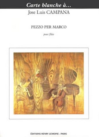 Pezzo per Marco&nbsp;&nbsp;pour flûte solo&nbsp;&nbsp;