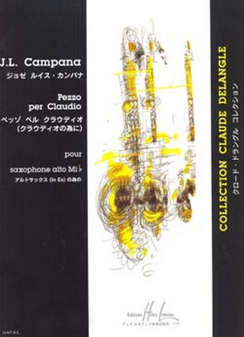 Pezzo per Claudio&nbsp;&nbsp;pour saxophone alto&nbsp;&nbsp;