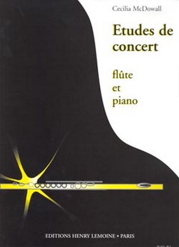 Études de concert&nbsp;&nbsp;pour flûte et piano&nbsp;&nbsp;