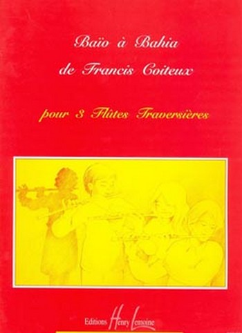 Baïo à Bahia  pour 3 flûtes  partition et parties