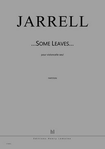 Some Leaves&nbsp;&nbsp;pour violoncelle&nbsp;&nbsp;partition