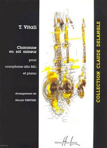 Chaconne en sol mineur  pour saxophone Mib et piano  