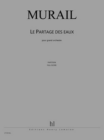Le partage des eaux&nbsp;&nbsp;pour orchestra&nbsp;&nbsp;partition
