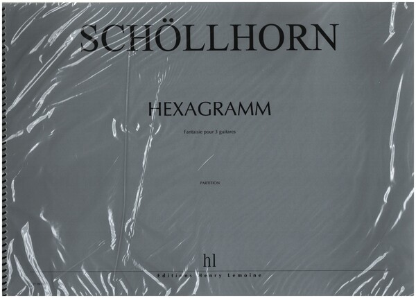 Hexagramm  pour petite guitare, guitare et guitare basse  partition