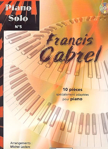 10 Pièces (+CD) pour piano  (avec paroles)  
