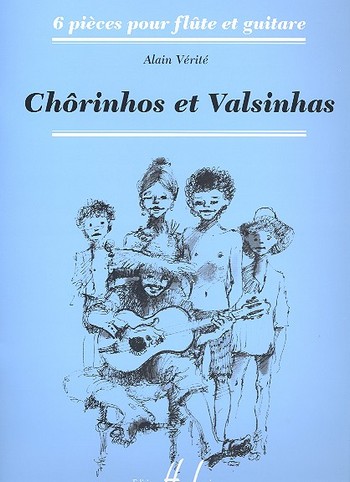 Chorinhos et valsinhas&nbsp;&nbsp;pour flute et guitare&nbsp;&nbsp;partition