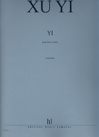 Yi pour trio à cordes&nbsp;&nbsp;partition et parties&nbsp;&nbsp;
