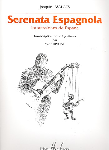 Serenata espagnola pour 2 guitares&nbsp;&nbsp;partition&nbsp;&nbsp;