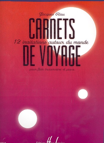 Carnets de Voyage pour flûte et piano    