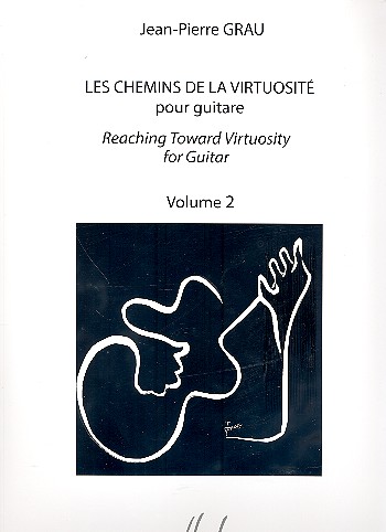 Les chemins de la virtuosité vol.2&nbsp;&nbsp;pour guitare (en/fr)&nbsp;&nbsp;