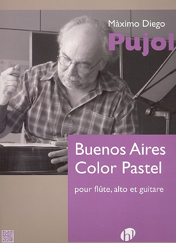Buenos Aires Color Pastel  pour flûte, alto et guitare  partition et parties