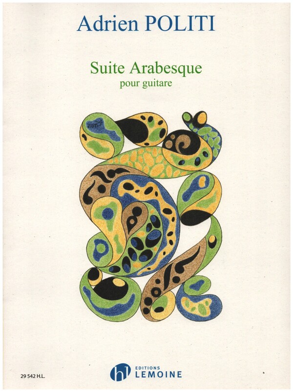 Suite Arabesque&nbsp;&nbsp;pour guitare&nbsp;&nbsp;
