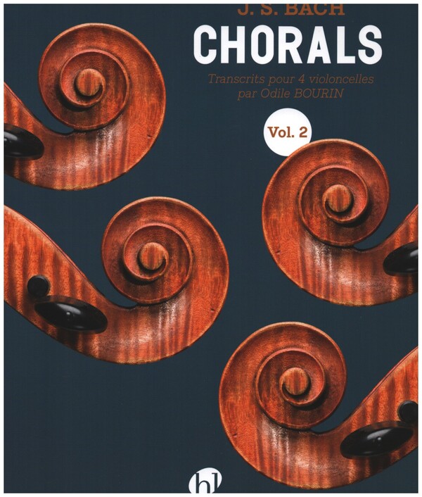 Chorals vol.2&nbsp;&nbsp;pour 4 violoncelles&nbsp;&nbsp;partition