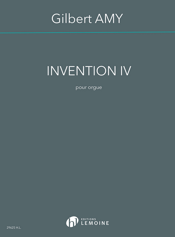 Invention IV&nbsp;&nbsp;pour orgue&nbsp;&nbsp;