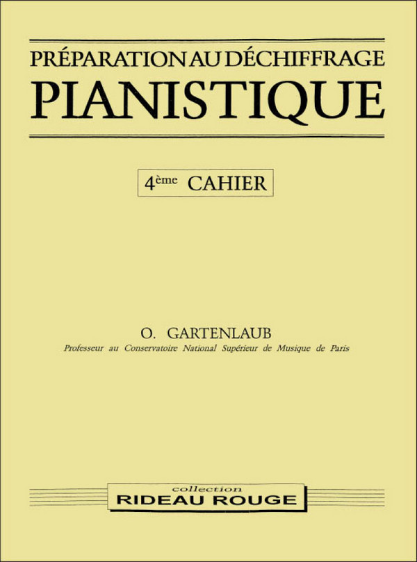 Préparation au Déchiffrage Pianistique Vol. 4  pour piano   