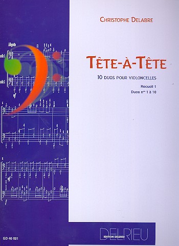Tête-à-tête vol.1&nbsp;&nbsp;pour 2 violoncelles&nbsp;&nbsp;partition