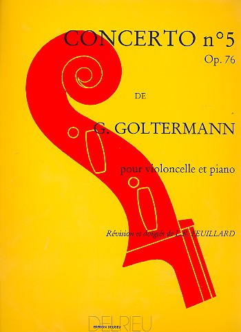 Concerto no.5 op.76 premier mouvement  pour violoncello et piano  
