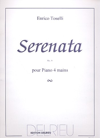 Serenata op.6 piano à 4 mains&nbsp;&nbsp;partition&nbsp;&nbsp;