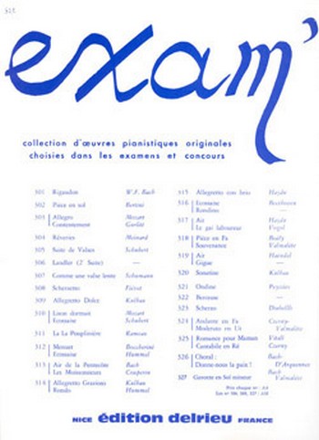 RAMEAU Jean-Philippe La Pouplinière&nbsp;&nbsp;piano&nbsp;&nbsp;Partition