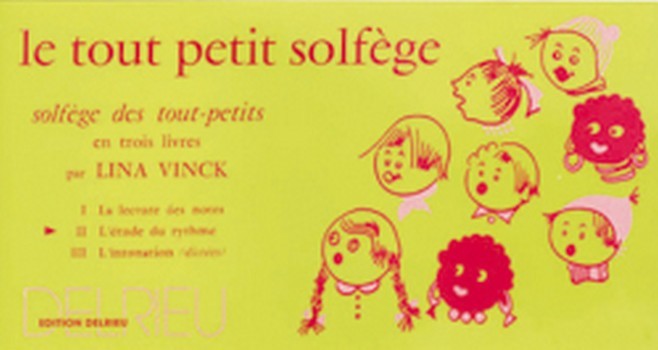 VINCK Lina Tout petit solfège Vol.2&nbsp;&nbsp;solfège&nbsp;&nbsp;Partition