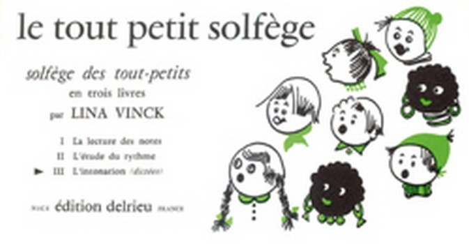 VINCK Lina Tout petit solfège Vol.3&nbsp;&nbsp;solfège&nbsp;&nbsp;Partition