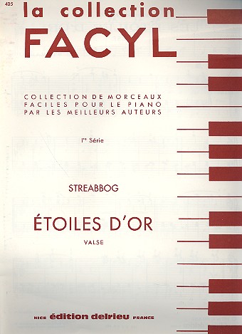 Les Etoiles d'or piano  partition  