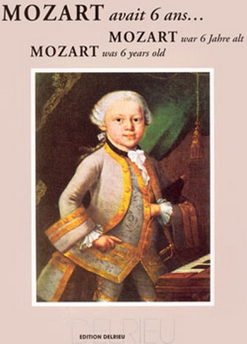 MOZART Wolfgang Amadeus / VINCK Lina Mozart avait 6 ans...&nbsp;&nbsp;piano&nbsp;&nbsp;Partition