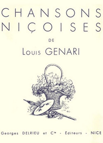 GENARI Louis Chansons niçoises&nbsp;&nbsp;chant et piano&nbsp;&nbsp;Partition