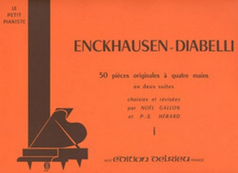 DIABELLI Anton / ENCKHAUSEN Heinrich Suite n°1&nbsp;&nbsp;piano à 4 mains&nbsp;&nbsp;Partition